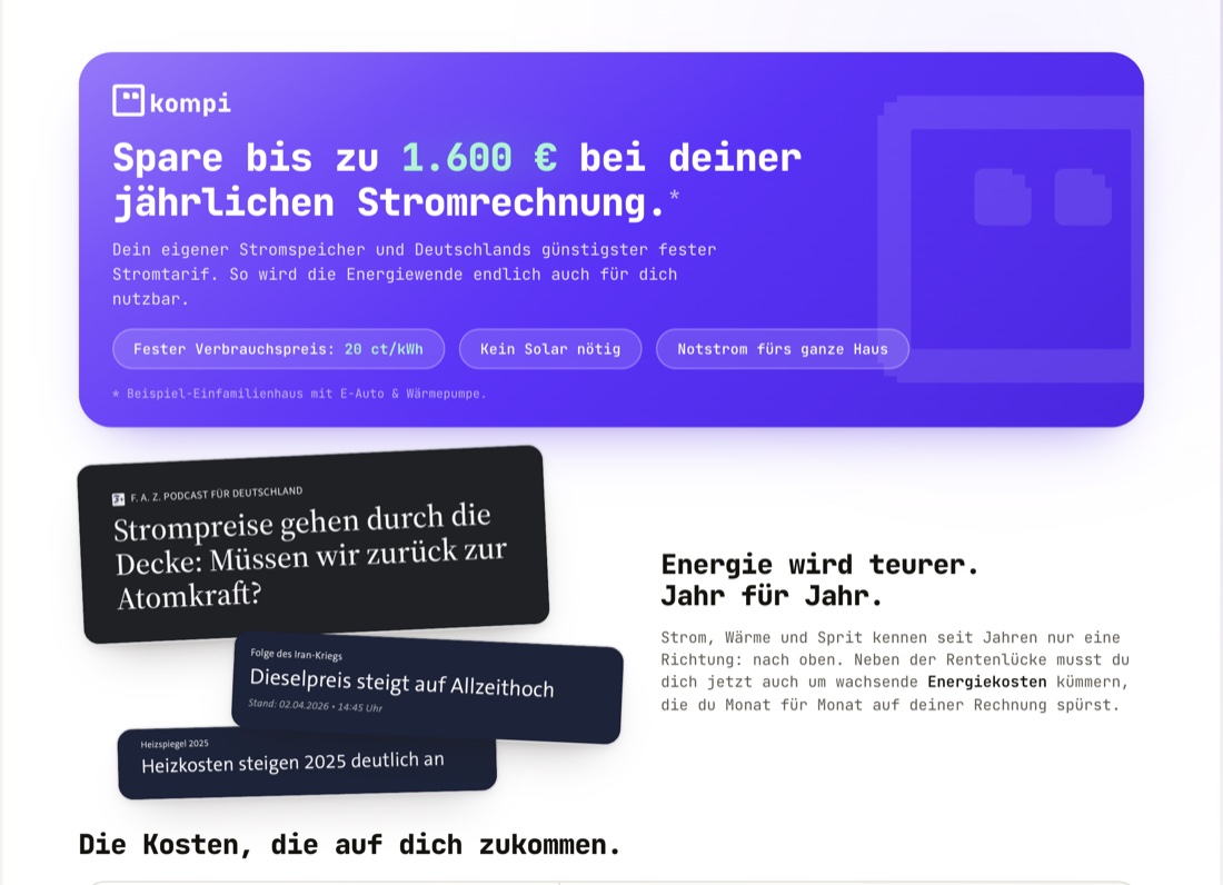Für Kunden – Vorschau